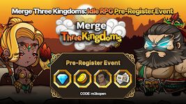 Merge Three Kingdoms Idle RPG captura de pantalla apk 21