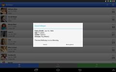Cumpleaños (Birthdays) captura de pantalla apk 2