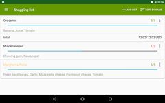 Captura de tela do apk Lista de compras 7