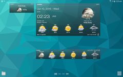 Android Tiempo & Reloj Widget captura de pantalla apk 2