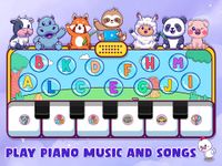 Tangkapan layar apk Baby Piano Kids Musical Games 