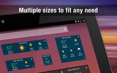WeatherBug Time & Temp widget στιγμιότυπο apk 4
