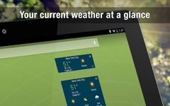 Tangkapan layar apk WeatherBug Widget 3
