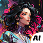 The AI Art Generator & Anime icon