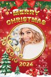 Tangkapan layar apk Christmas photo frame 2024 10