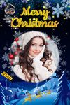 Tangkapan layar apk Christmas photo frame 2024 6