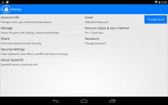 SplashID Password Manager captura de pantalla apk 8