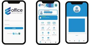 Tangkapan layar apk E-Office Kota Banjar 