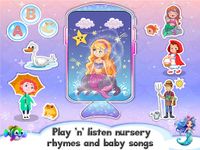 Mermaid baby phone for girls Screenshot APK 5