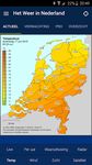 Het Weer in Nederland - Radar, weerbericht, alarm screenshot APK 7