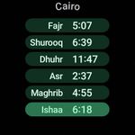 Screenshot 1 di Al-Moazin Lite (Prayer Times) apk