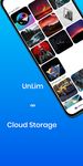 Tangkap skrin apk UnLim: Unlimited cloud storage 