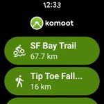 komoot — Fahrrad & Wander Navi Screenshot APK 