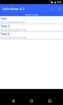 Captura de tela do apk Safe Notes is a secure notepad 23
