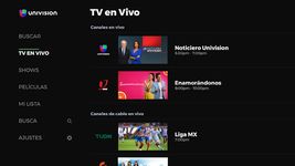 Captura de tela do apk Univision 3