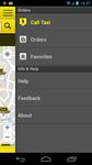 Captura de tela do apk cab4me taxi finder 