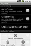 ProxyDroid ekran görüntüsü APK 