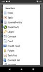 B-Folders Password Manager captura de pantalla apk 