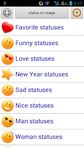 Captura de tela do apk Status para todas as ocasiões 7