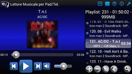 Reproductor de música Pad/Tel. captura de pantalla apk 