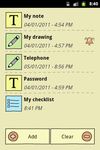Скриншот 4 APK-версии QuickNote блокноте заметки