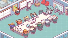 Captură de ecran Office Cat: Idle Tycoon Game apk 9