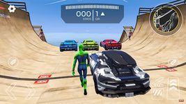 Superhero Car Mega Ramp Jump V imgesi 