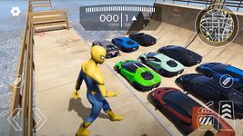 Superhero Car Mega Ramp Jump V imgesi 3