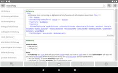 Screenshot 1 di Fora Dictionary apk