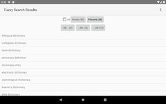 Screenshot 2 di Fora Dictionary apk