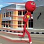 Super-herói flash stickman