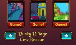 Dusky Village Cow Rescue -Esca 屏幕截图 apk 
