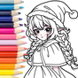 Princess Coloring: Anime Color