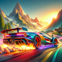 Icône de Neon Car 3D: Car Racing