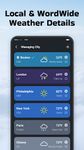 Local Weather: Live Forecast captura de pantalla apk 3