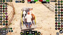 Farm Animal Truck Games Sim 3D captura de pantalla apk 10