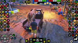 Farm Animal Truck Games Sim 3D captura de pantalla apk 14