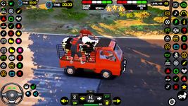 Farm Animal Truck Games Sim 3D captura de pantalla apk 24