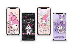 My Melody and Kuromi Wallpaper の画像9