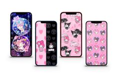 My Melody and Kuromi Wallpaper afbeelding 11