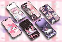 My Melody and Kuromi Wallpaper afbeelding 13