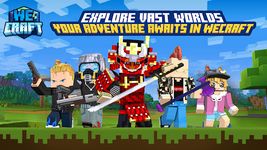 WeCraft Worlds captura de pantalla apk 7