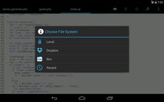DroidEdit (free code editor) afbeelding 12