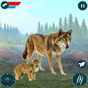 Wild Wolf Family Simulator icon