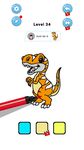 Gambar Warnai Dino: Dinosaurus Kong 