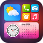 Icono de Widgets de colores finos