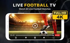 Live football TV image 