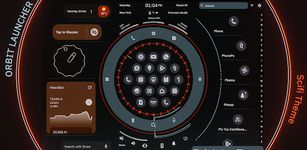 Orbit Scifi: Minimal Launcher ekran görüntüsü APK 5