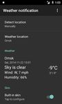 Gambar Weather notification 