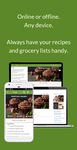 ChefTap Recipes & Grocery List captura de pantalla apk 4